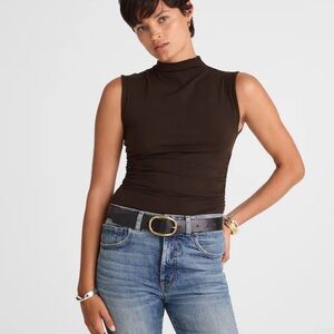 Madewell BROWN Muscle Tee